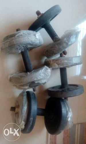 Pair of 5Kg and 7.5kg dumbbles. best price no negotiations