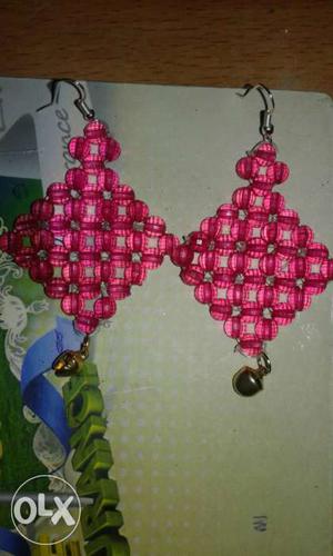 Pink And Grey Pendant Lamp