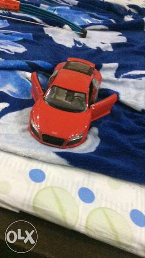 Red Die-cast Car Toy