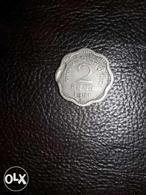 Scalloped  Silver 2 Coin