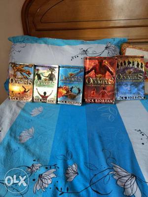 Set Of All Books in the heroes of Olympus series