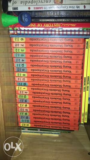 Set of 20 encyclopedias available for sale