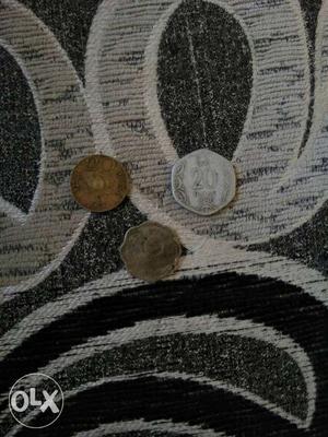 Three India Coins