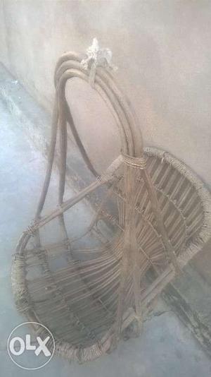 10 years old wooden swinging chair in very good