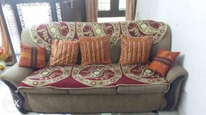 15 month old 5 seater sofa set in very good