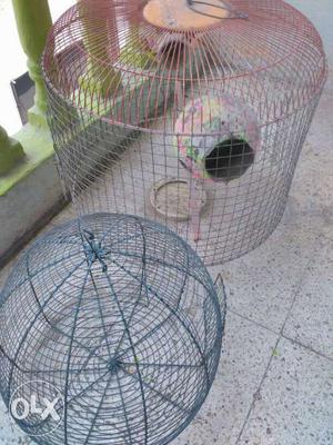 2 new bird cages very good condition