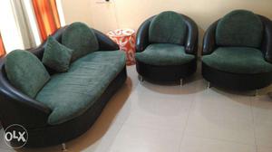 3+1+1 Sofa Set for sell - Very good condition