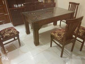 6 Chairs And Table Dining Set