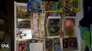 Action Figure Collection In Boxes