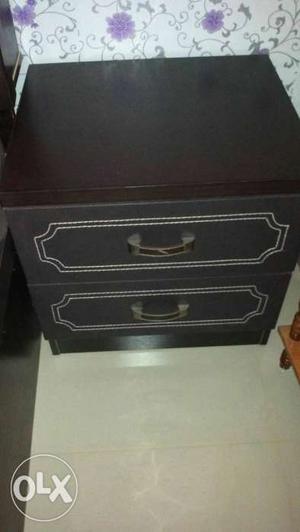 Black 2-drawer Dresser