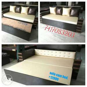 Black Wooden Daybed With Mattress