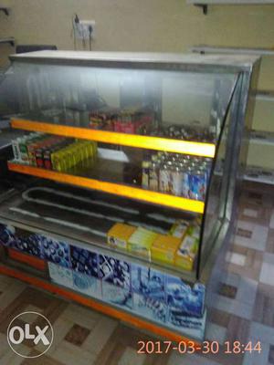 Display freezer for cake pastry and drink at Raipur