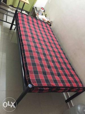 Good condition Cot and mattress available in