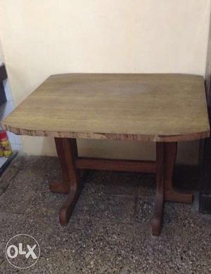 Good condition table, wooden not ply