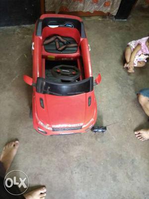 It is remote control car for child only 3 months