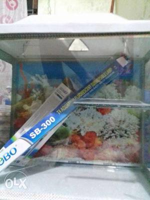 It's a new aquarium with stand for turtle include