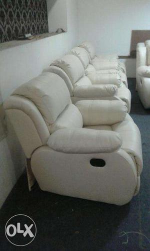 Manual Recliners, Brand New Recliner sofa bed, Leather