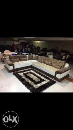New desing sofa with 3 years warnty only new sofa