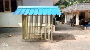 Newly made dog cage size:  feet height: 5
