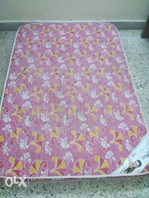 Pink White And Yellow Floral Mattress