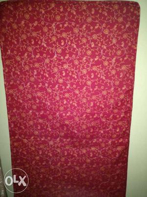 Red And Brown Floral Mattress