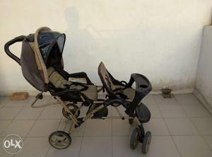 Stroller for twins. Original GRACO brand. Working