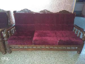 Teakwood sofas in mint condition. Purchased it