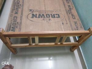 Two Wooden plytop bed of size 6'*3' in very good