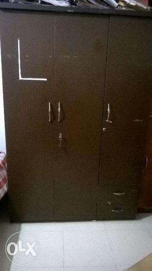 Wooden wardrobe