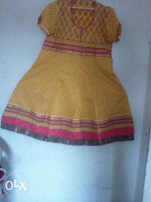 A new anarkali with size 42