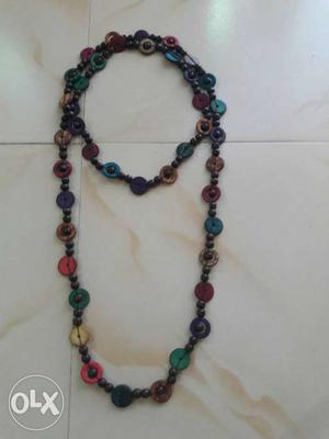 Beaded bohemian necklace which is trending a lot