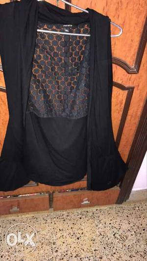 Black colour shrug worn just once