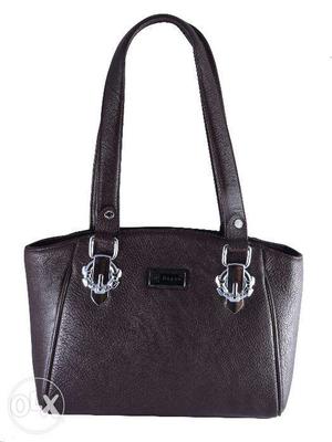 Brown handbag ladies stylish bag