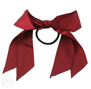 Colorful charm bowknot ponnytail ribbon elastic