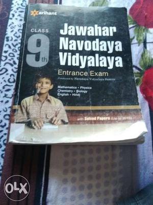 Entrance exam in navodaya latest book for claas9