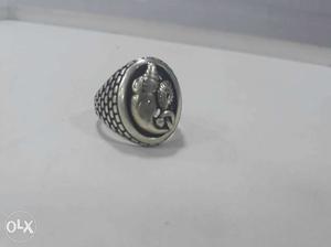 Ganpati silver 92.5 rings for both male and