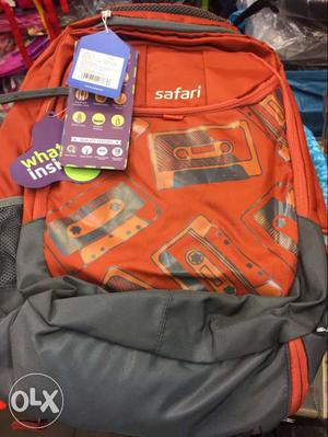 Safari backpack 20% dicount 18 months