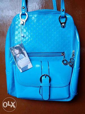 Sky blue bag