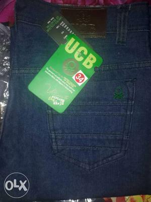 UCB brand new Jeans MRP rupees  size:34 exact