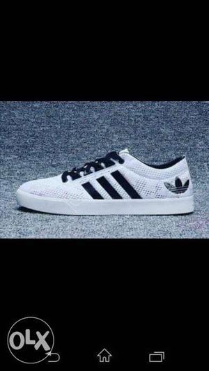 White Adidas Low Top Sneaker