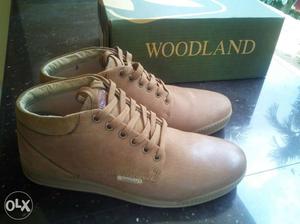 Woodland New Men Casual Leather Shoe (Size-8)For