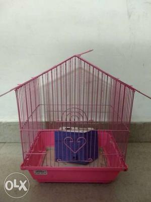 Birds cage...with home inside