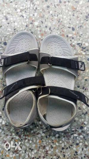 Black And Gray Sandals