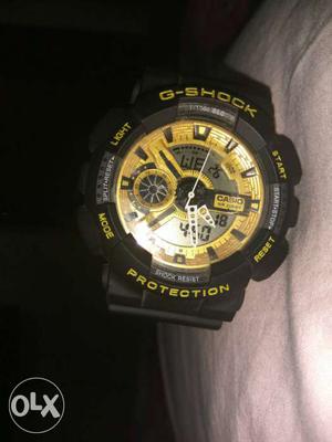 Black Casio G-shock Watch With Black Strap (Negotiable