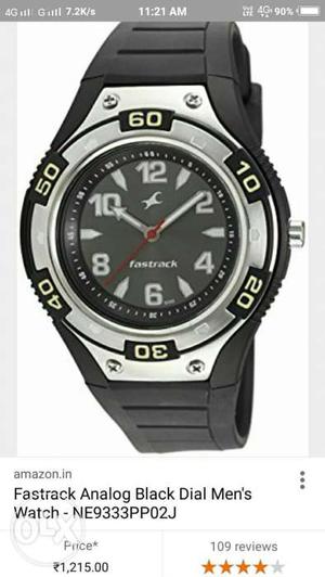 Brand new watch fastrack D354