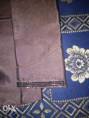 Brown And Blue Textile