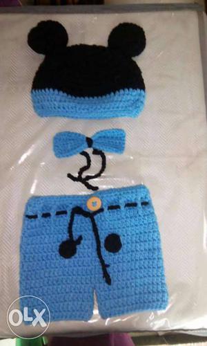 Photo props for new borns(crochet and knitted)