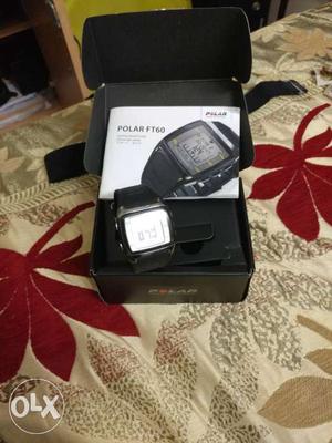 Polar ft60 heart rate monitor watch and chest