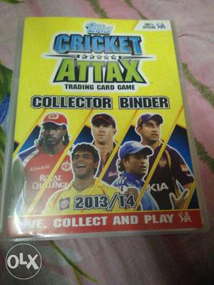 Topps Cricket Attax Collector Binder