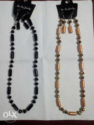 Two Beaded Necklaces
